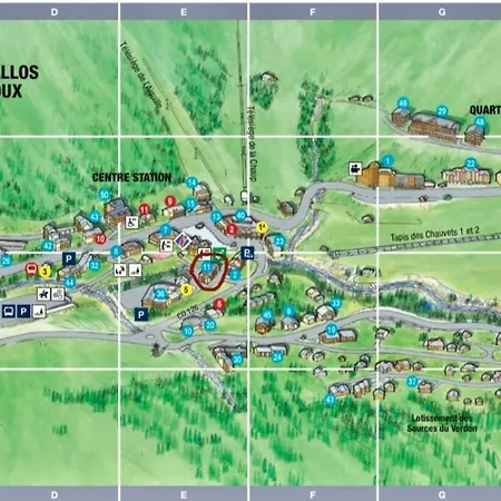 La Foux D'allos, Centre Station Proche Pistes Apartment *